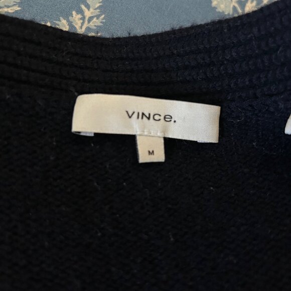 Vince Breton Stripe Cardigan, women's size medium - Picture 4 of 4